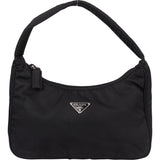 Prada Black Nylon Triangle Vintage Re-Editon Handbag