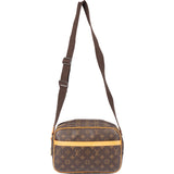 Louis Vuitton Canvas Monogram Reporter PM Crossbody Bag