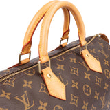 Louis Vuitton Canvas Monogram Speedy 35 Handbag