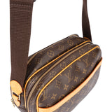 Louis Vuitton Canvas Monogram Reporter PM Crossbody Bag