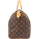 Louis Vuitton Canvas Monogram Speedy 35 Handbag