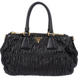 Prada Quilted Leather City Handbag