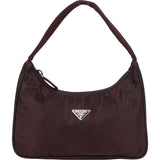 Prada Purple Nylon Triangle Vintage Re-Editon Handbag