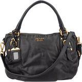 Prada Black Leather City Handbag