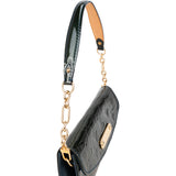 Louis Vuitton Green Vernis Monogram Sunset Boulevard Handag