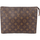 Louis Vuitton Canvas Monogram Poche Toilette 25 Clutch