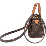 Louis Vuitton Canvas Monogram Mini Speedy Handbag