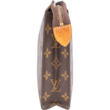 Louis Vuitton Canvas Monogram Poche Toilette 25 Clutch