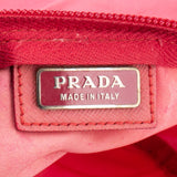 Prada Pink Nylon Triangle Pouch