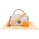 Louis Vuitton Damier Azur Monogram Croisette Handbag