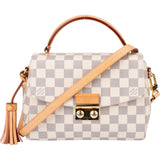 Louis Vuitton Damier Azur Monogram Croisette Handbag