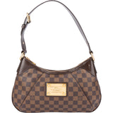 Louis Vuitton Damier Ebene Monogram Thames PM Shoulder Bag