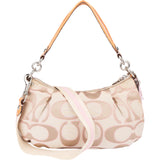 Coach Monogram Poppy Shoulder Bag