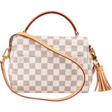 Louis Vuitton Damier Azur Monogram Croisette Handbag