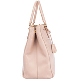 Prada Rose Cammeo Saffiano Leather Galleria Handbag