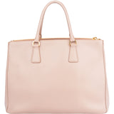 Prada Rose Cammeo Saffiano Leather Galleria Handbag