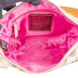 Coach Monogram Poppy Shoulder Bag