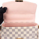 Louis Vuitton Damier Azur Monogram Croisette Handbag