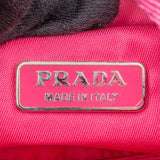 Prada Pink Nylon Triangle Vintage Re-Editon Handbag
