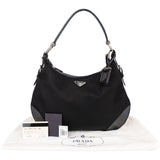 Prada Nylon Triangle Shoulder Bag
