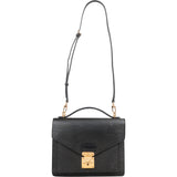 Louis Vuitton Noir Epi Leather Monceau Handbag - vintageandkickz