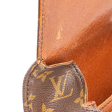 Louis Vuitton Canvas Monogram Cartouchiere MM Crossbody Bag