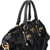 Prada Quilted Nylon City Handbag