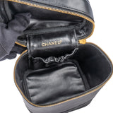 Chanel Stitch Leather Beauty Clutch