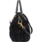 Prada Quilted Nylon City Handbag