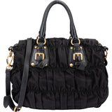 Prada Quilted Nylon City Handbag