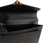 Louis Vuitton Noir Epi Leather Monceau Handbag - vintageandkickz