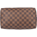Louis Vuitton Damier Ebene Monogram Speedy 25 Bandouliere