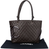 Chanel Quilted Lambskin Chambon Handbag