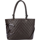 Chanel Quilted Lambskin Chambon Handbag