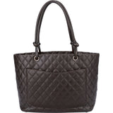 Chanel Quilted Lambskin Chambon Handbag