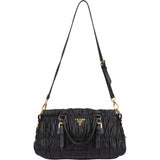 Prada Quilted Leather City Handbag