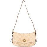 Coach Big Monogram Turnlock Crossbody Bag