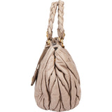 Miu Miu Quilted Leather City Handbag