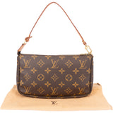 Louis Vuitton Canvas Monogram Pochette Accessoire Handbag