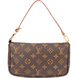 Louis Vuitton Canvas Monogram Pochette Accessoire Handbag