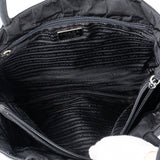 Prada Black Triangle Nylon Handbag