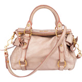 Miu Miu Classic Leather City Handbag
