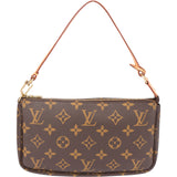 Louis Vuitton Canvas Monogram Pochette Accessoire Handbag