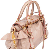 Miu Miu Classic Leather City Handbag