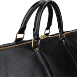 Louis Vuitton Noir Epi Leather Keepall 55