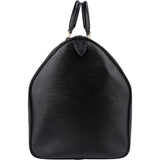 Louis Vuitton Noir Epi Leather Keepall 55