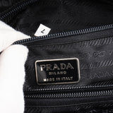 Prada Black Triangle Nylon Handbag