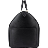 Louis Vuitton Noir Epi Leather Keepall 55