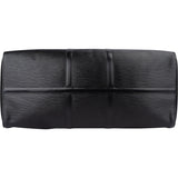 Louis Vuitton Noir Epi Leather Keepall 55
