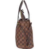 Louis Vuitton Damier Ebene Monogram Neverfull PM Handbag